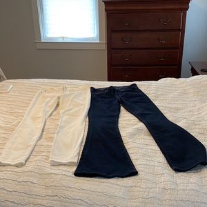 Articles of society mid-rise jeans (2 pairs)